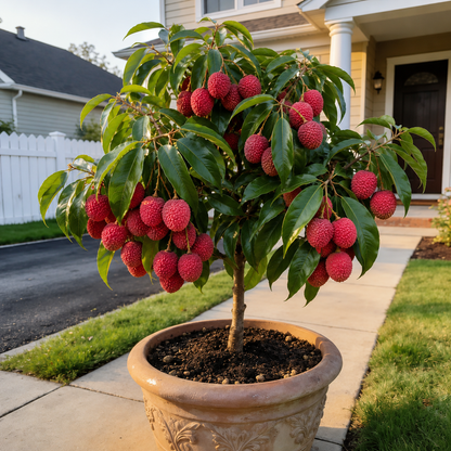 🔥Heirloom Sweet Tropical Fruit Giant Lychee Seeds
