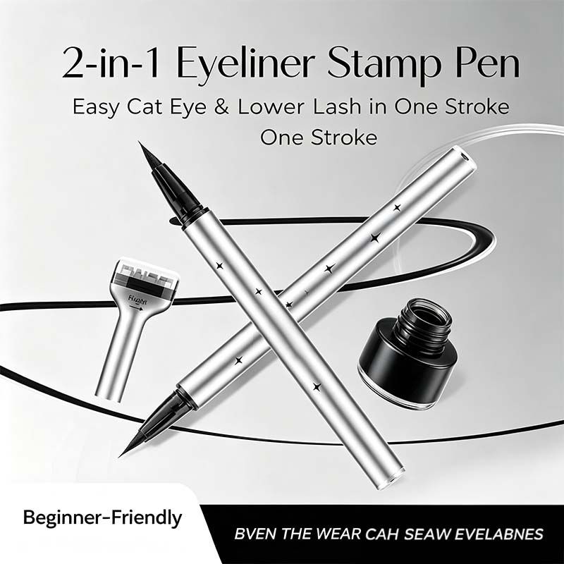 Reusable Lower Eyelash Stamps Kit