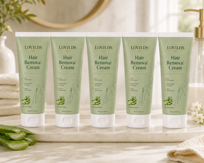 Pureviora Painless Depilatory Cream – No Razor Bumps, No Harsh Odor
