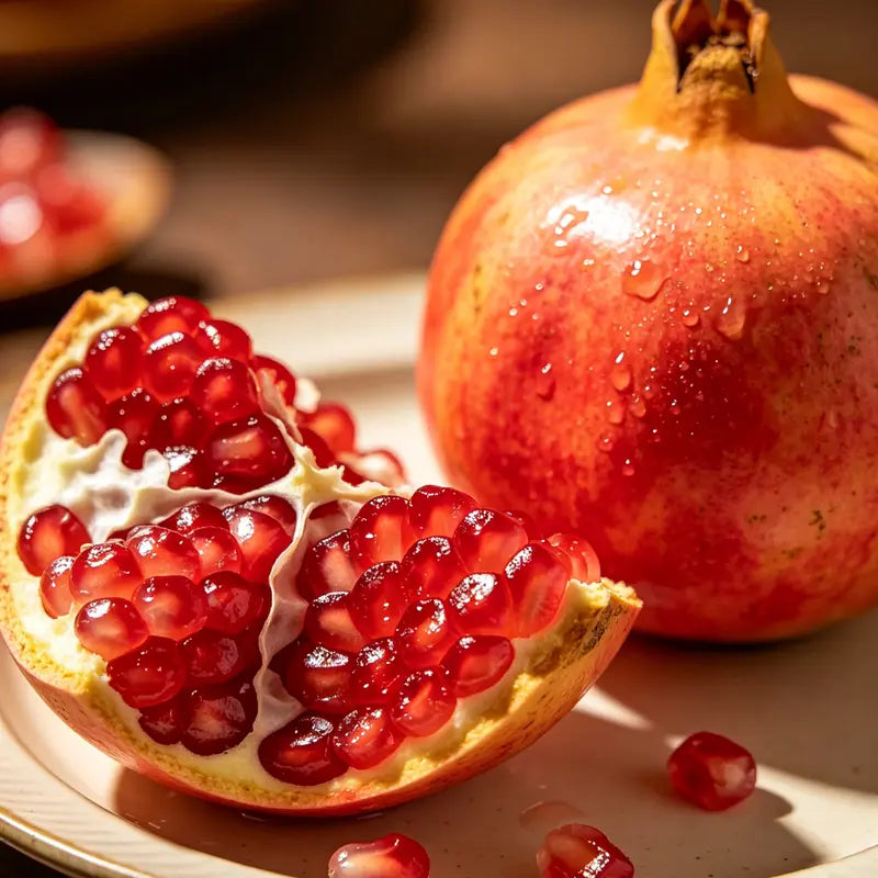 🔥Heirloom Non-GMO Red-Skin Soft-Seed Sweet Pomegranate Seeds