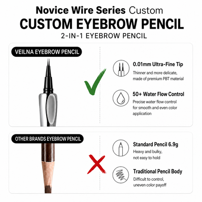 Eyebrow Pencil — Dual-Tip Waterproof Formula