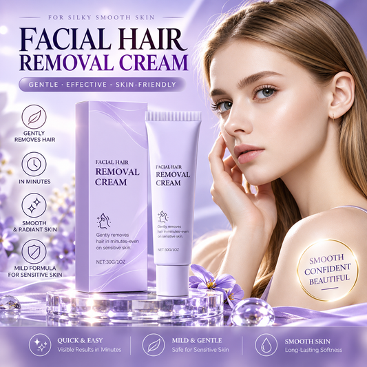 Gentle and Painless Hair Removal Cream – Smooth, Soft Skin Without Irritation ✨