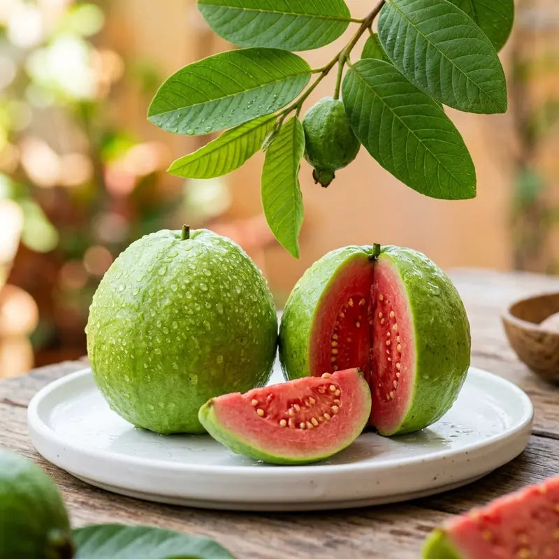 🔥 10K+ SOLD! Tropical Red Guava Seeds