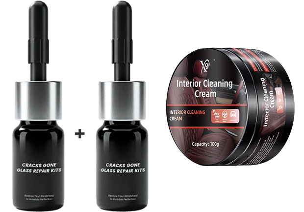 🔥LIMITED SALE - 50% off🔥Cracks Gone Glass Repair Kit