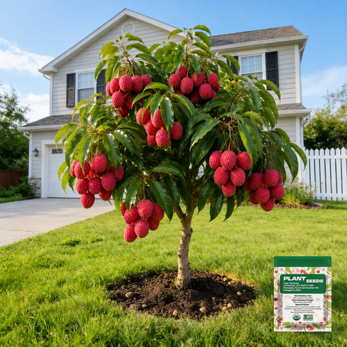 🔥Heirloom Sweet Tropical Fruit Giant Lychee Seeds