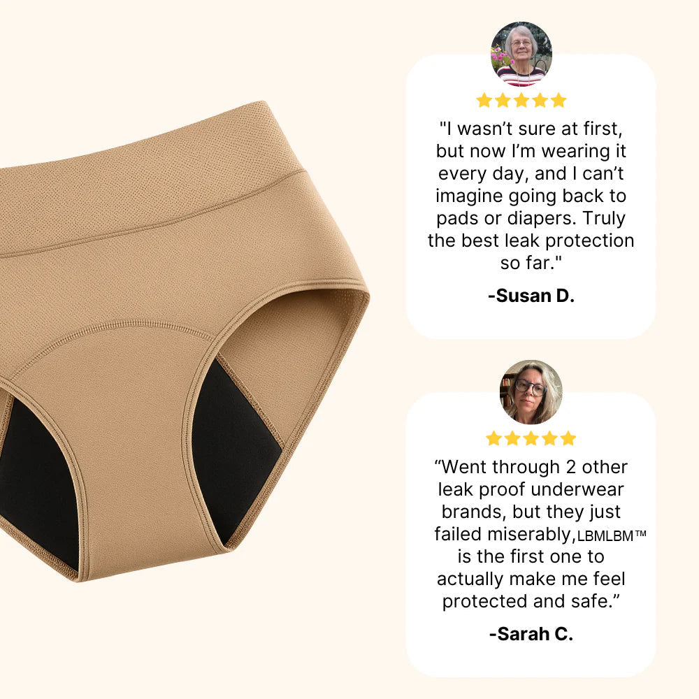 💖🌻Last Day 50% OFF|PUREVIORA 100% Leak-Proof Underwear 4-pack