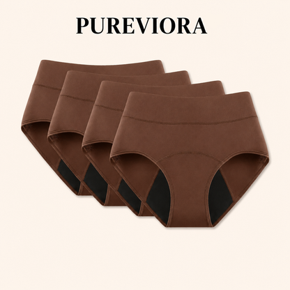 💖🌻Last Day 50% OFF|PUREVIORA 100% Leak-Proof Underwear 4-pack