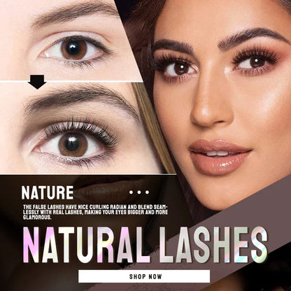 🥳In Vorbereitung auf die Feiertage-Wiederverwendbare Selbstklebende Wimpern