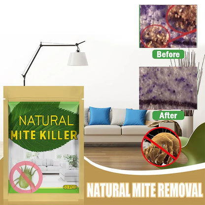 Natural Mite Control Sachet – Plant‑based, non‑toxic & safe around kids & pets