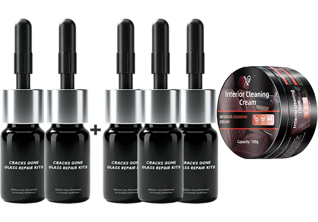 🔥LIMITED SALE - 50% off🔥Cracks Gone Glass Repair Kit