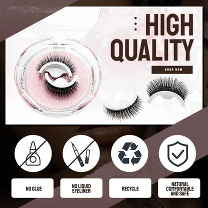🥳In Vorbereitung auf die Feiertage-Wiederverwendbare Selbstklebende Wimpern