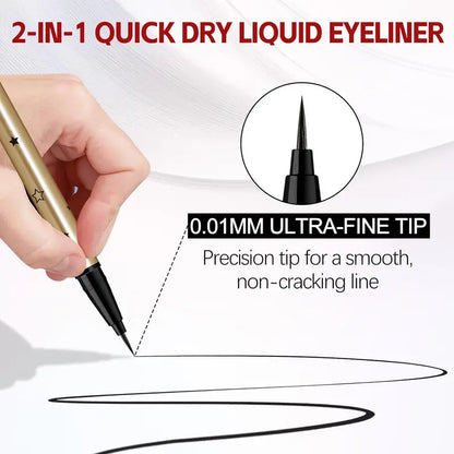 Reusable Lower Eyelash Stamps Kit