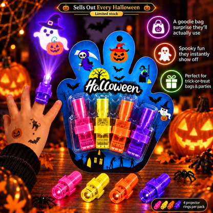 Magic Finger Projector Rings