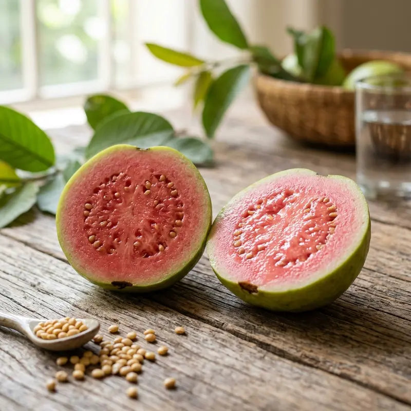 🔥 10K+ SOLD! Tropical Red Guava Seeds