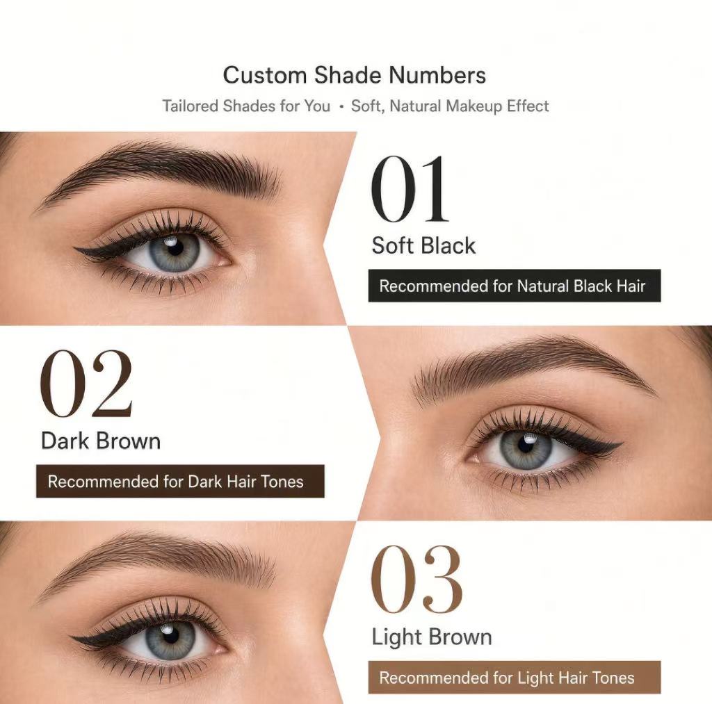 Eyebrow Pencil — Dual-Tip Waterproof Formula