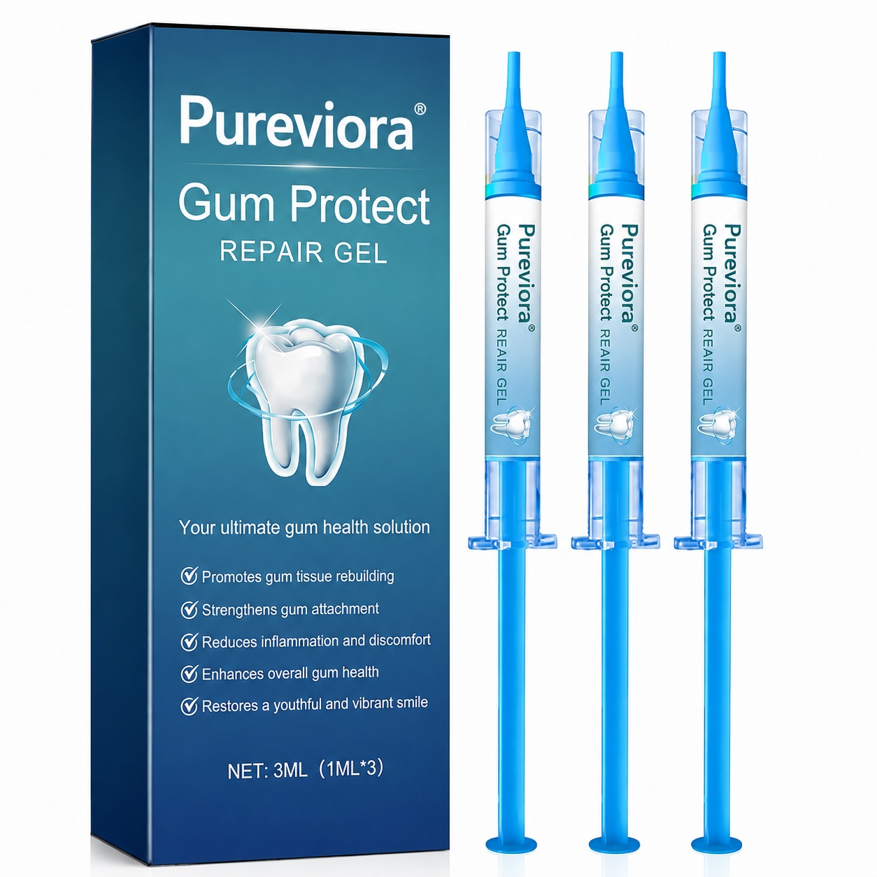 Purviona Gum Protect Repair Gel
