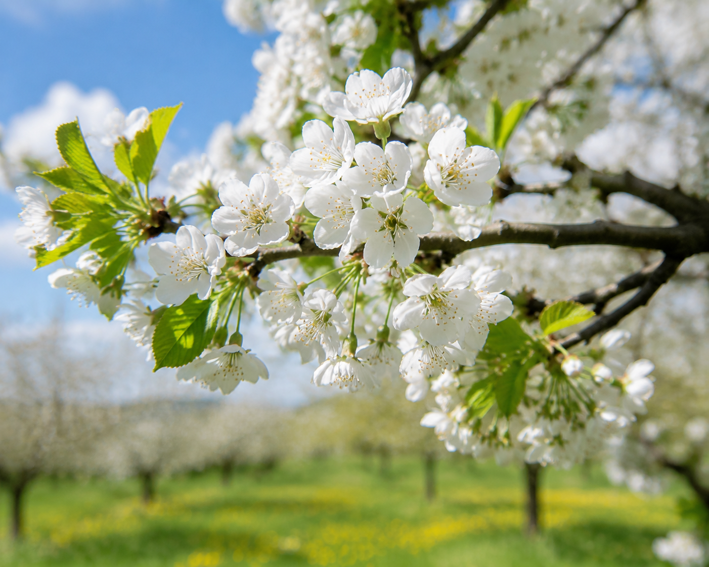 Grow Your Own Sweet Cherry Tree 🍒 | From Seed to Fresh Fruit