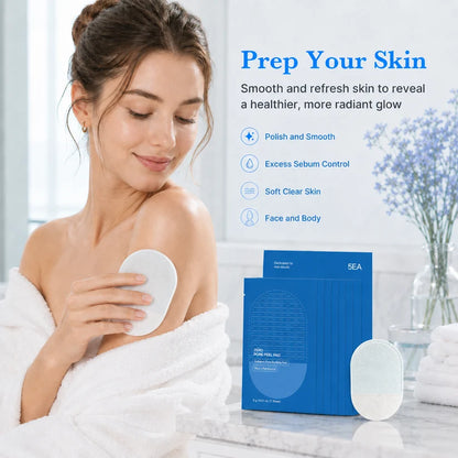 🔥 Pureviora Body Exfoliating Scrub Pads For Bumpy Flaky Skin 5 Pack