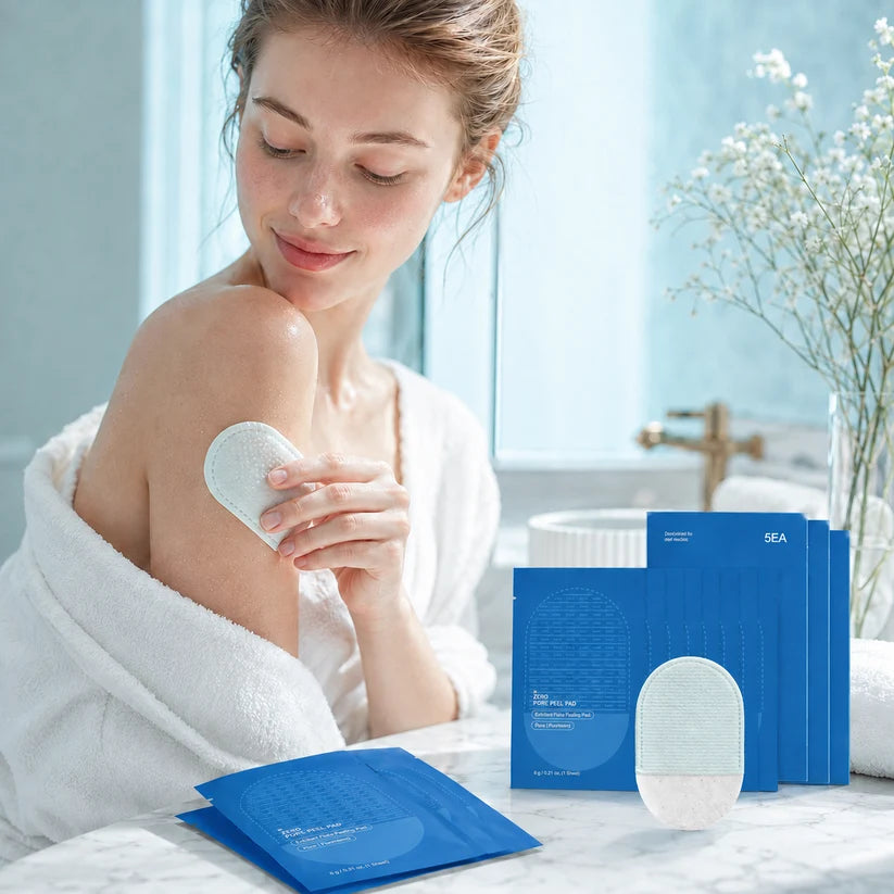 🔥 Pureviora Body Exfoliating Scrub Pads For Bumpy Flaky Skin 5 Pack