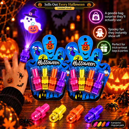 Magic Finger Projector Rings