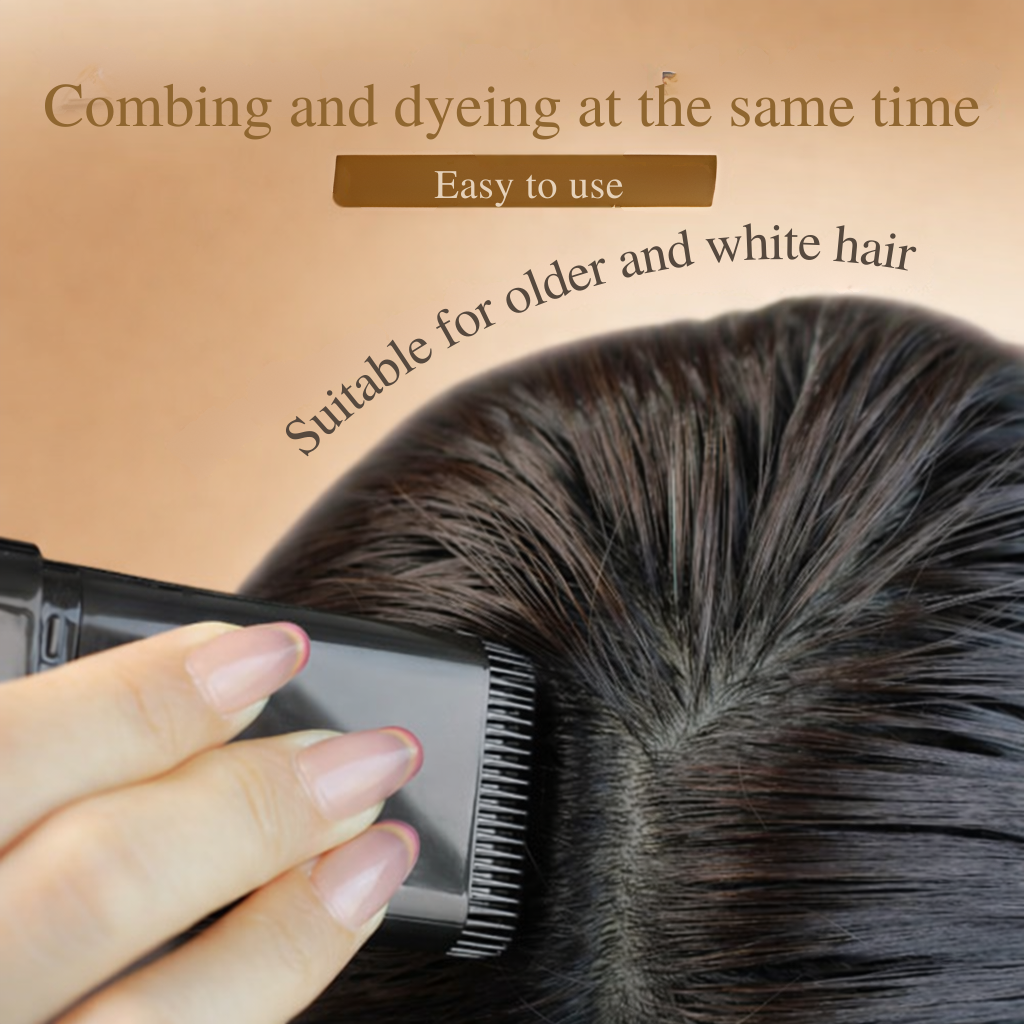 Pureviora Temporary Hair Touch-Up Stick, Instantly Conceal White Hair for Senior Men & Women