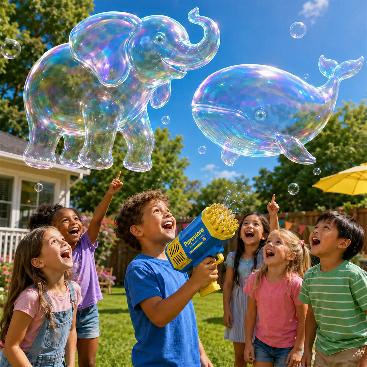 Pureviora 3DMagic Bubble Concentrate Animal & Ocean Fantasy Theme