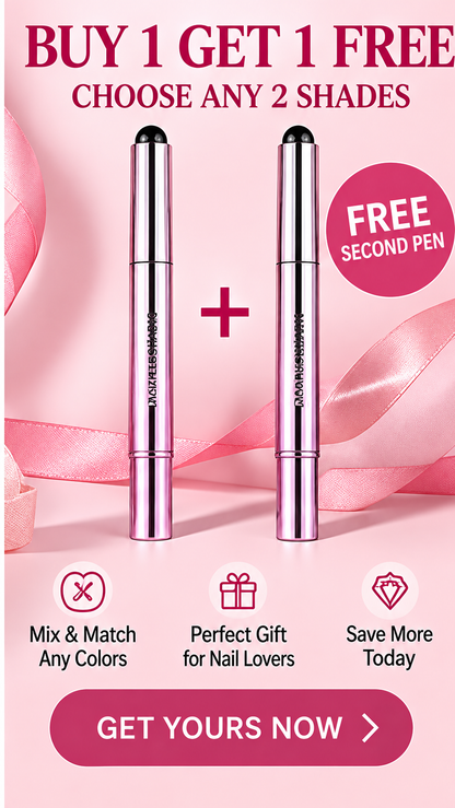 6-in-1 Magnetic Cat Eye Gel Nail Pen –✨ MAGNETIC MAGIC AT YOUR FINGERTIPS 💅