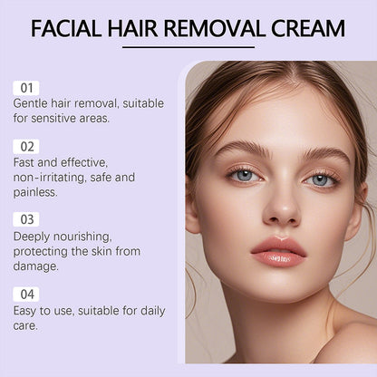 Gentle and Painless Hair Removal Cream – Smooth, Soft Skin Without Irritation ✨