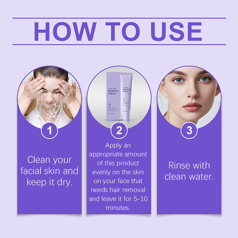 Gentle and Painless Hair Removal Cream – Smooth, Soft Skin Without Irritation ✨