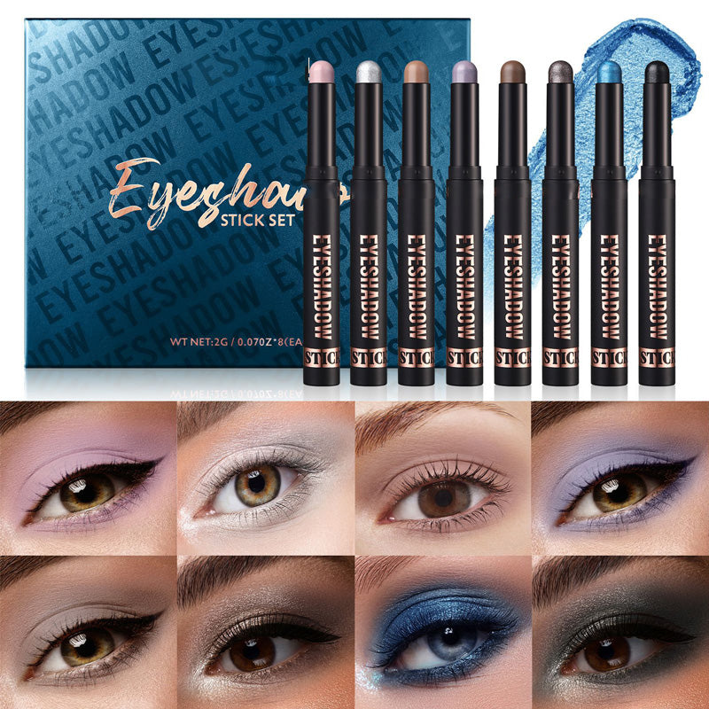 🎅 TODAY ONLY - 50% OFF FOR 8 PIECES!! 🎄 OVER 50,000 SOLD! 🎁✨ 8-Color Glitter Eyeshadow Stick