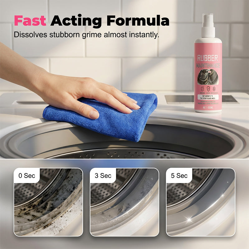 🔥 50% OFF | The Ultimate Mold & Mildew Stain Remover Spray — Restore Your Fridge & Washing Machine Seals Instantly!