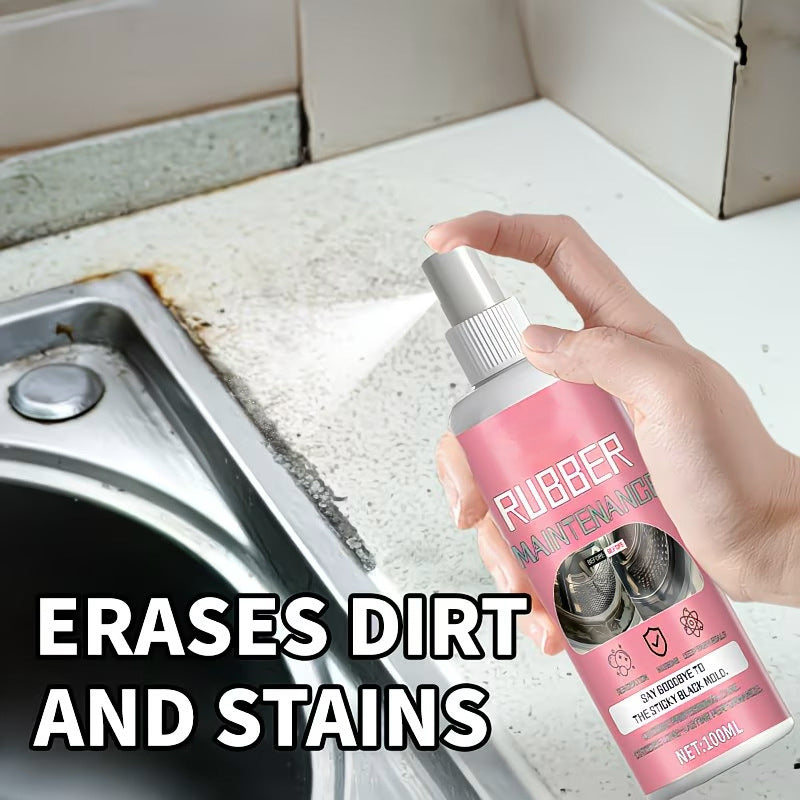 🔥 50% OFF | The Ultimate Mold & Mildew Stain Remover Spray — Restore Your Fridge & Washing Machine Seals Instantly!
