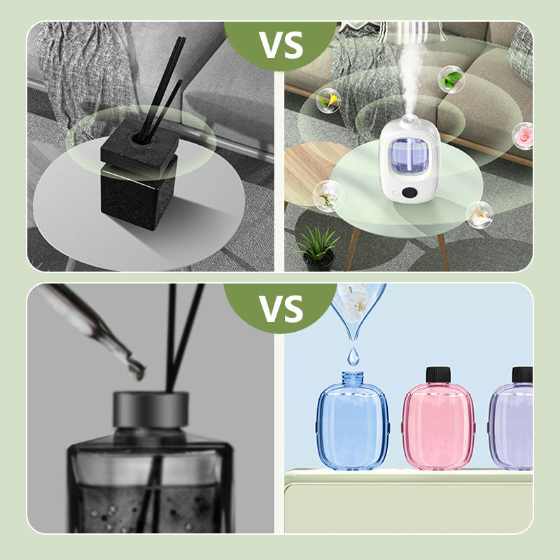 🌿 Automatic Aromatherapy Diffuser – 4-Level Scent Sprayer with Timer, USB-Powered