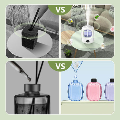 🌿 Automatic Aromatherapy Diffuser – 4-Level Scent Sprayer with Timer, USB-Powered