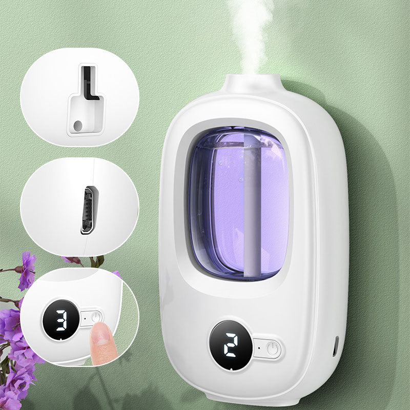 🌿 Automatic Aromatherapy Diffuser – 4-Level Scent Sprayer with Timer, USB-Powered