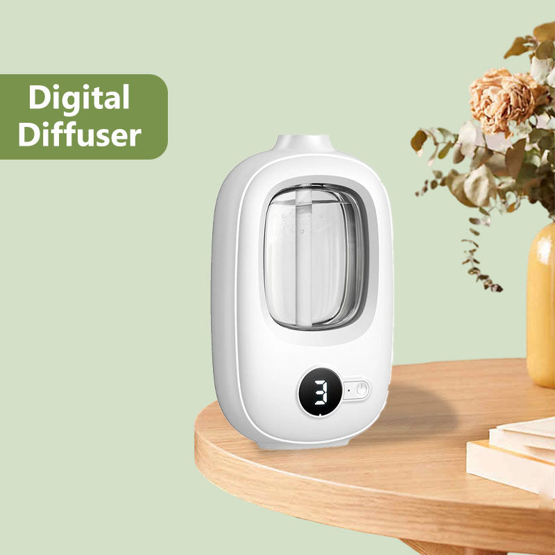 🌿 Automatic Aromatherapy Diffuser – 4-Level Scent Sprayer with Timer, USB-Powered