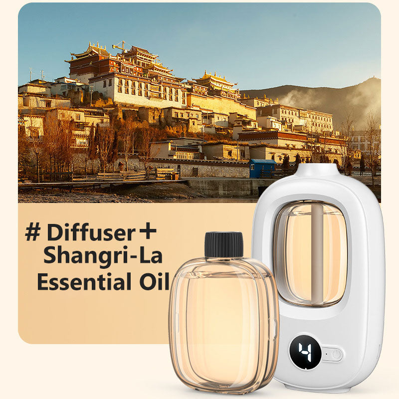 🌿 Automatic Aromatherapy Diffuser – 4-Level Scent Sprayer with Timer, USB-Powered